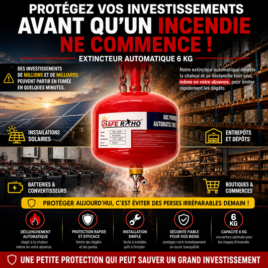 Extincteur Automatique 24/24h