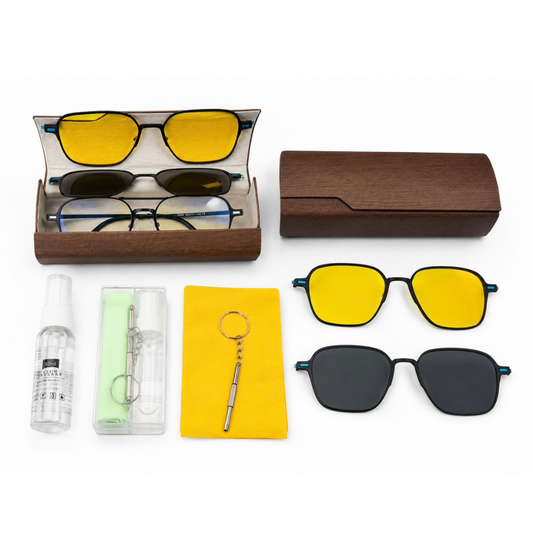 Lunettes Magnétiques 3 en 1