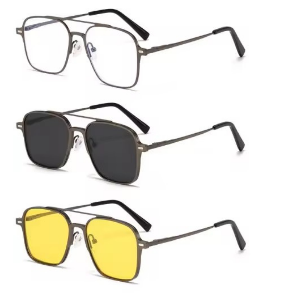 Lunettes Magnétiques 3 en 1