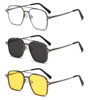Lunettes Magnétiques 3 en 1