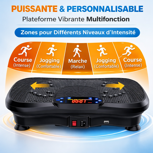 Plateforme Vibrante pour le corps entier tout en un