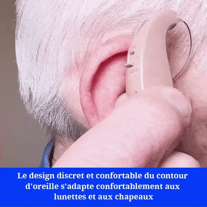 Aide auditive rechargeable BTE ( paire de 2)